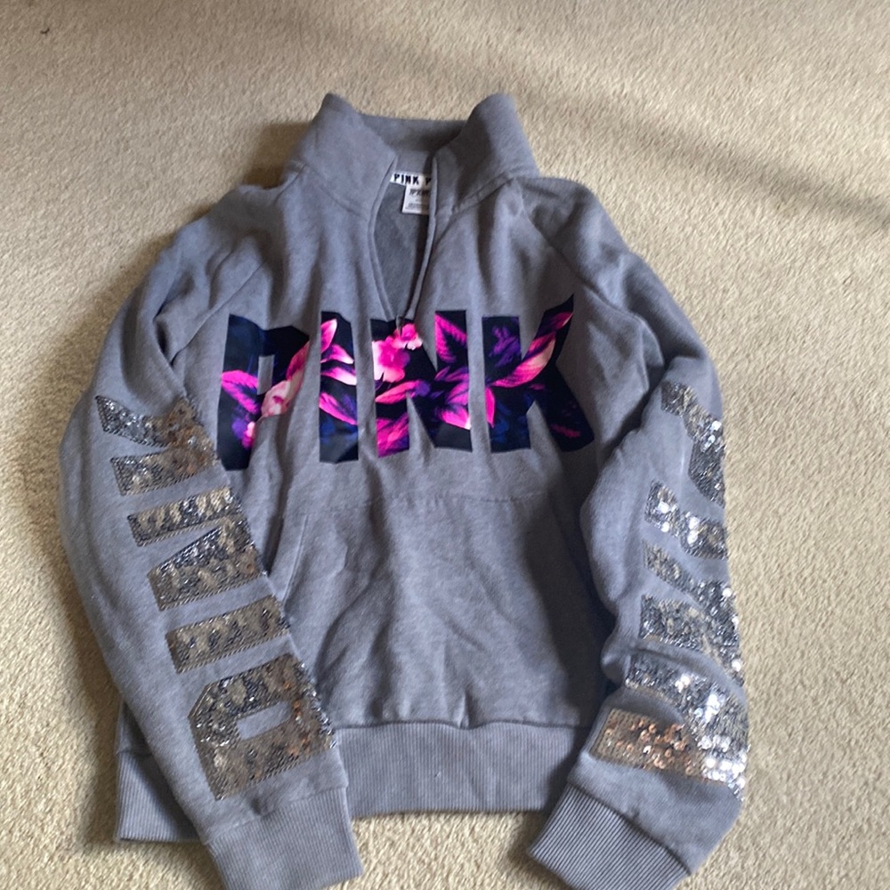 NWOT vspink half zip